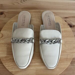 Journee Collection Hazina Womens Square Closed Toe Mules new 11